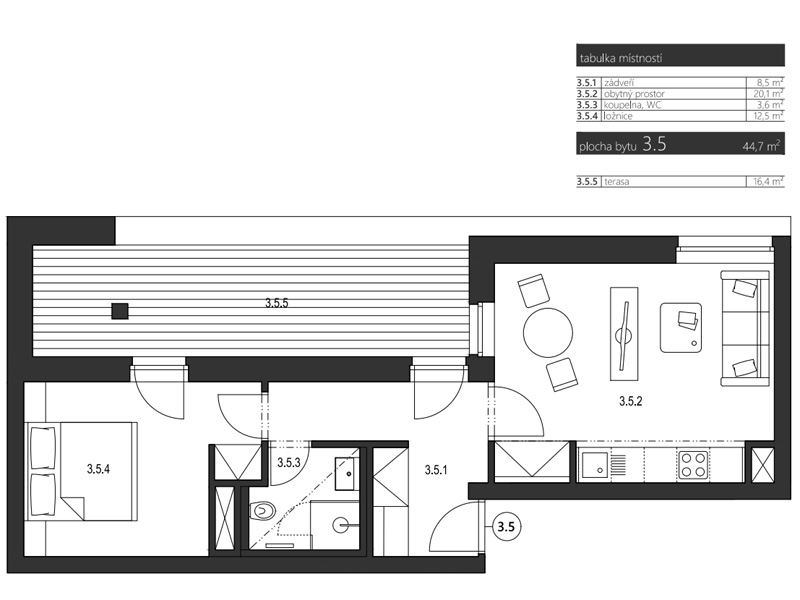 Apartmán SkiResort ČERNÁ HORA, PEC, areál Černý Důl, Krkonoše